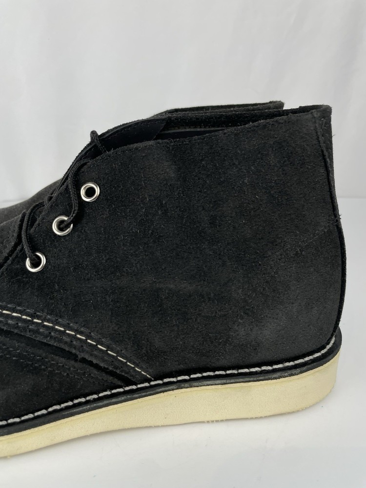 Red Wing 3147 Work Chukka Boot Black Abilene Men’s Multiple Sizes