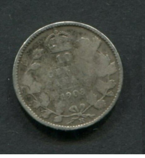 Canada 1903 H Silver 10 cents