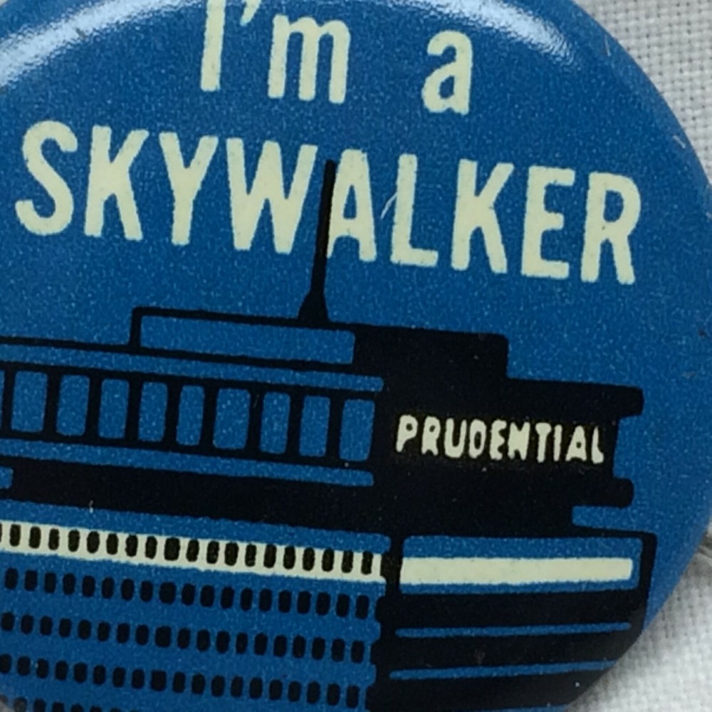 Prudential Pin Back Button I'm a Skywalker