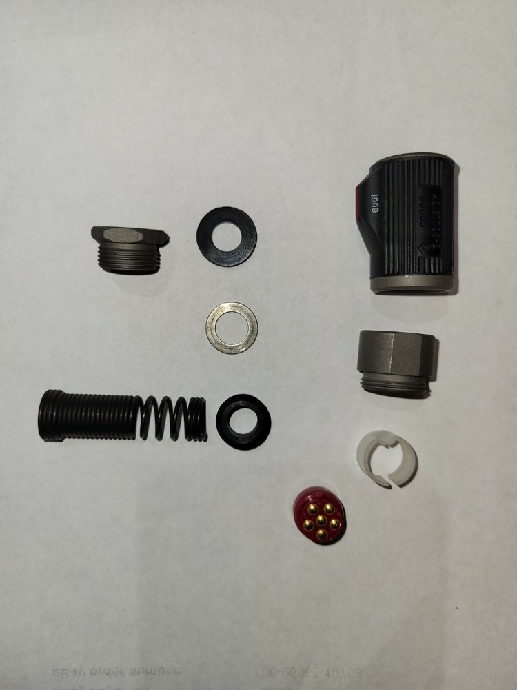 Lot Of 3 Military 6-pin Audio Plug Connectors RT-A 80063 A3167702-2 1909