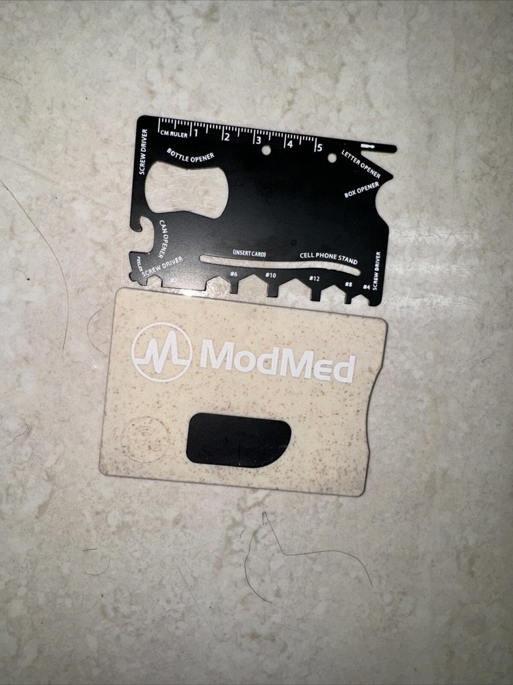 McCarthy Multi Tool Card 8 in 1 Credit Card Size