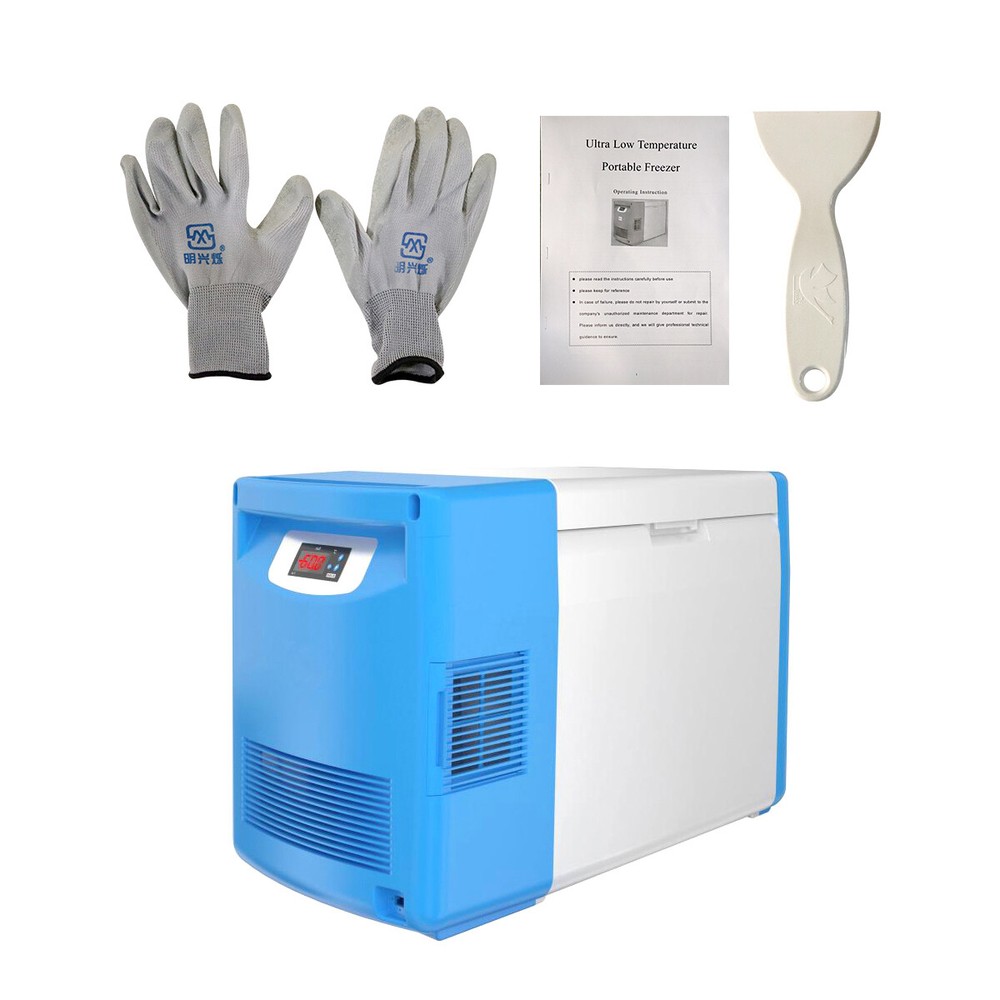 20L -45℃ Mini Ultra Low Temperature Deep Refrigerator Freezer Samples Storage