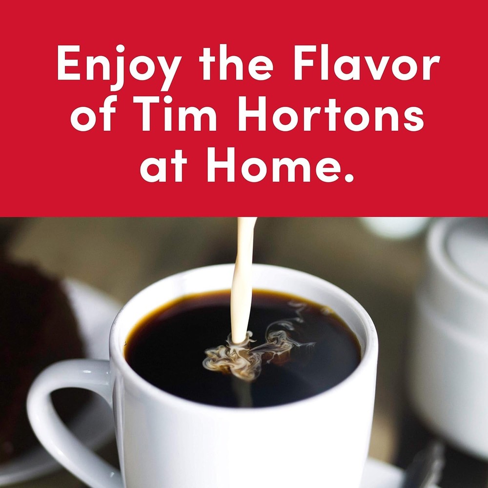 Tim Hortons Original Medium Roast Whole Bean Coffee 12oz 6-Pack