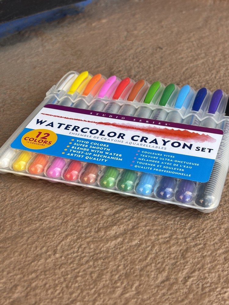 Watercolor Crayon Set Studio Series Art Supply