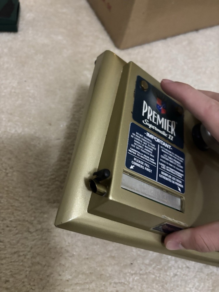 PREMIER Supermatic Cigarette Injector Machine Makes 100mm Regular & King Size