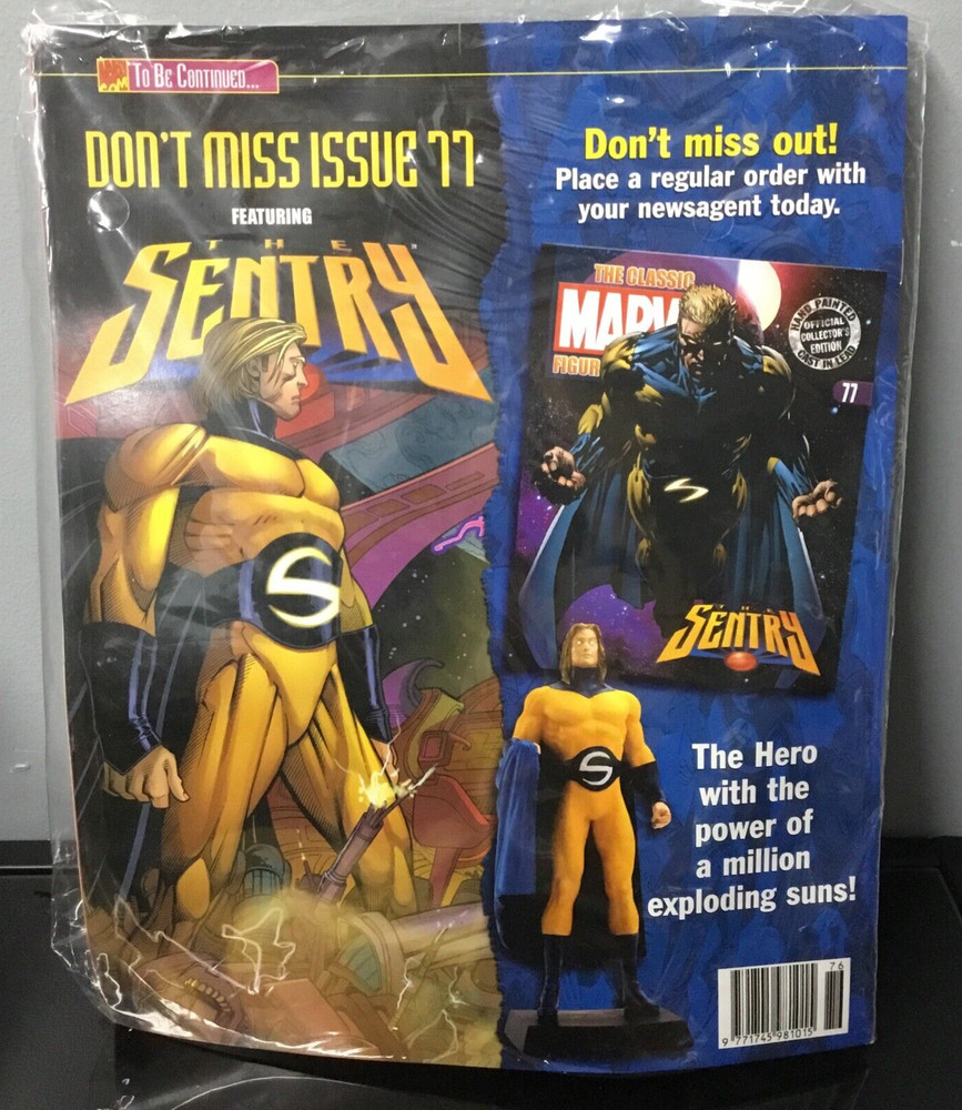 Eaglemoss Figurine Ms. Marvel #76 Classic Marvel Collection Magazine