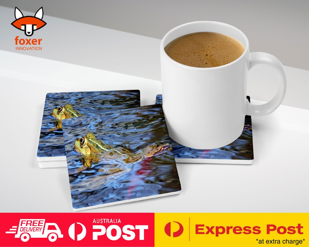 COASTER COFFEE DRINKING MAT|FROG TOAD AMPHIBIANS REPTILE #20
