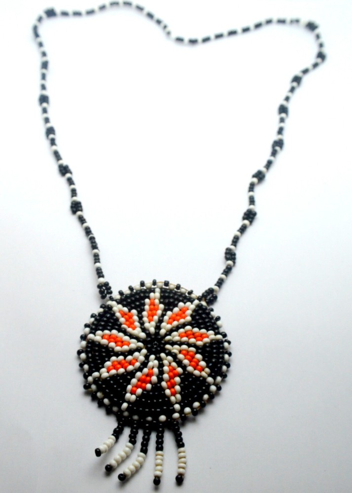 VINTAGE DREAM CATCHER STAR SUN HAND-CRAFTED NECKLACE