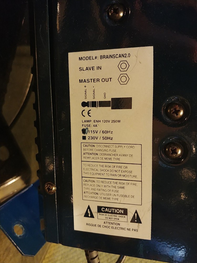 GEMINI BRAINSCAN2.0 DJ Lighting Unit 2001