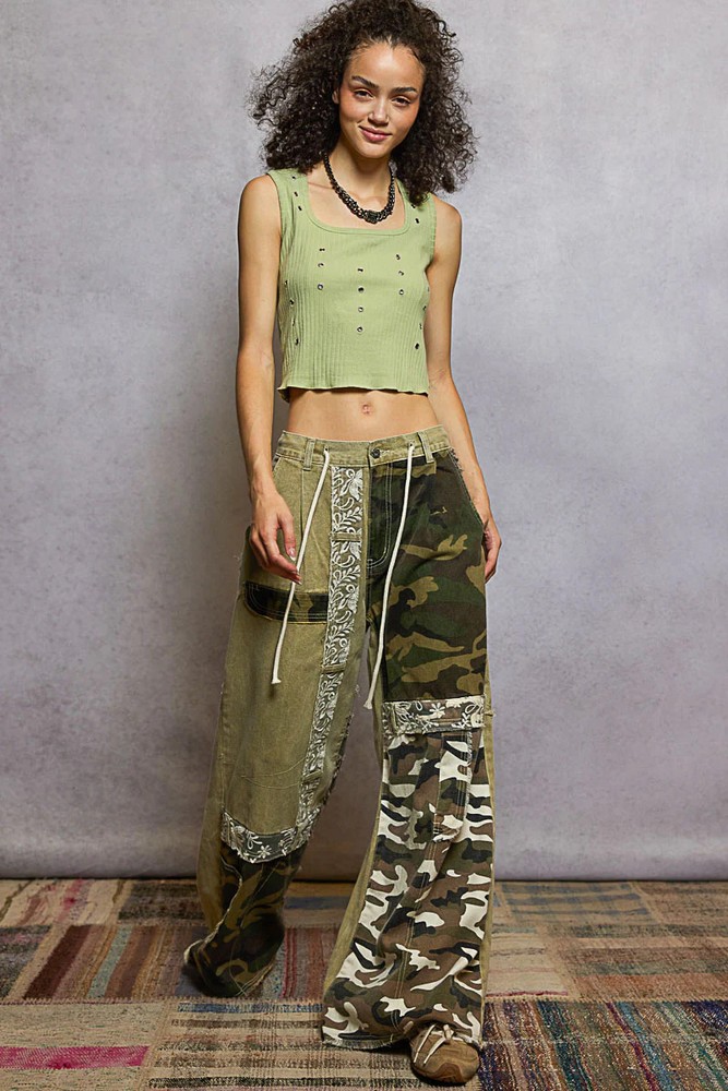 "Block Party" Camouflage Multi Pants
