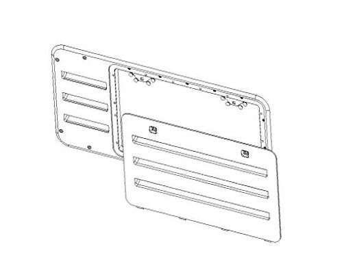 Norcold 628073BK Vent Door Assembly