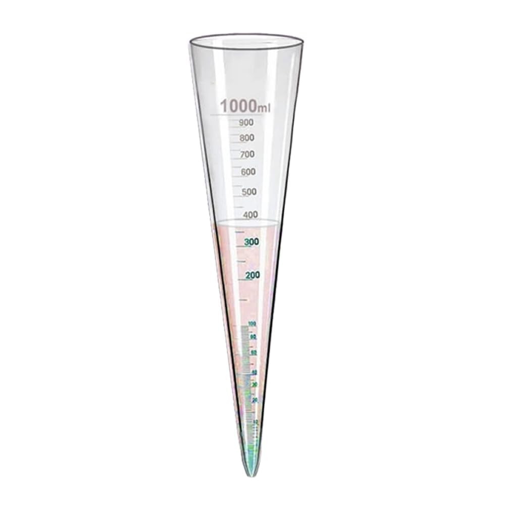 1000 Ml Imhoff Cone for Sedimentation & Biofloc Test | Water Testing..