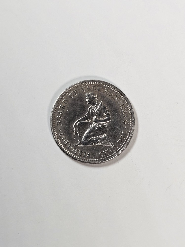 1893 ISABELLA Commemorative QUARTER Good Condition