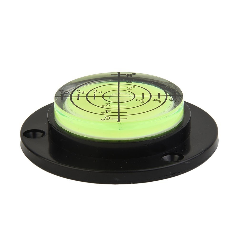 Black BaseLevel Bubble Equipment Integrated Leveller Measuring