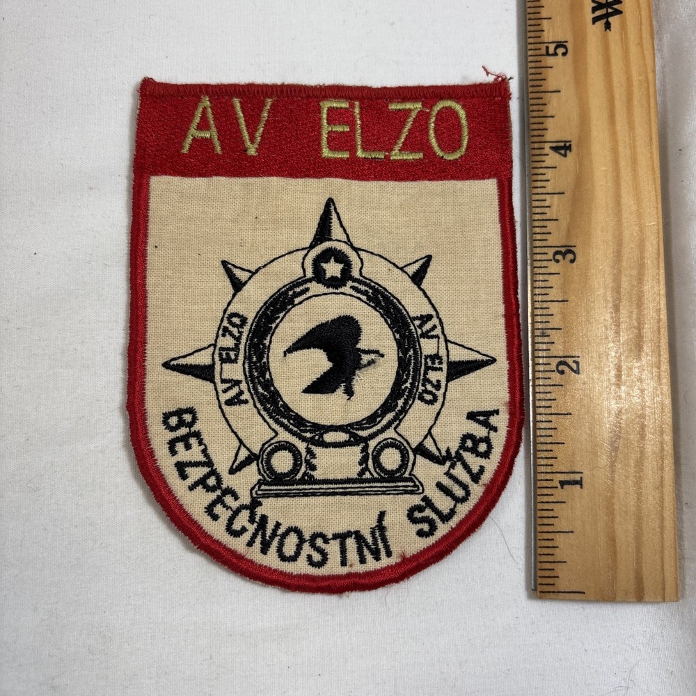 Czech Republic Av Elzo Security Service Patch
