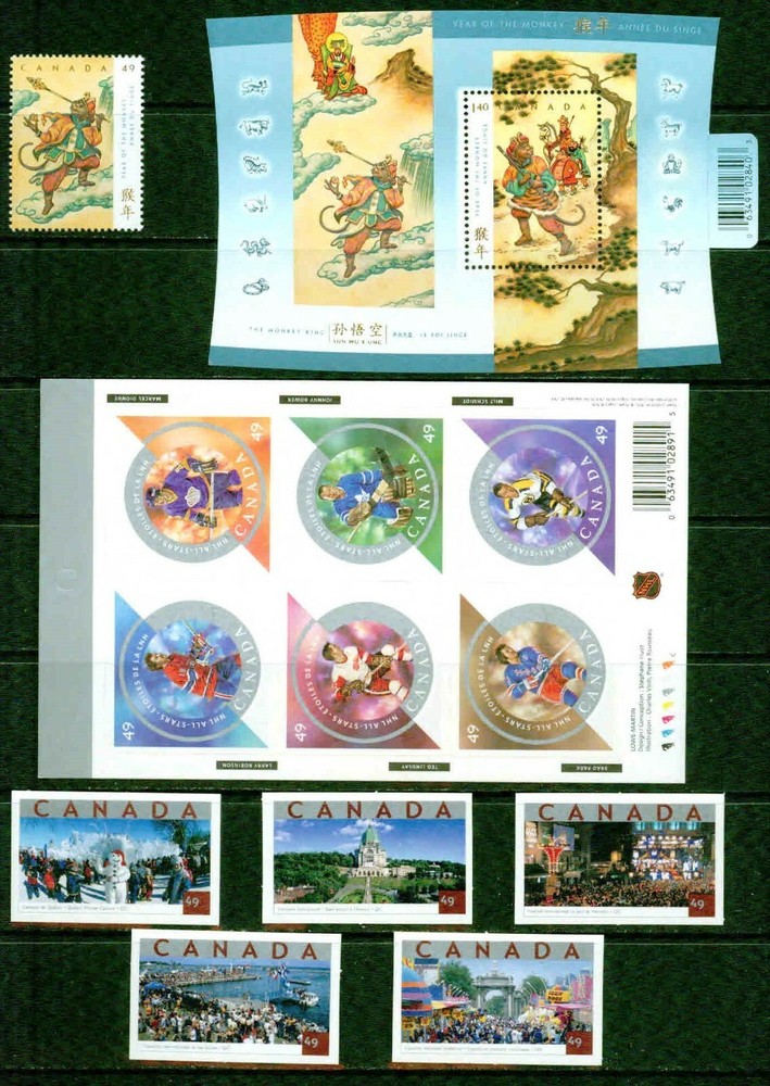 CANADA  COMPLETE YEAR 2004- VF**