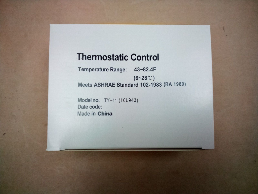 10L943 Thermostatic Control Actuator Type Remote Mount