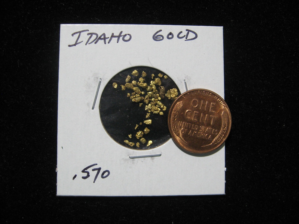 IDAHO GOLD NUGGET .570 GRAM