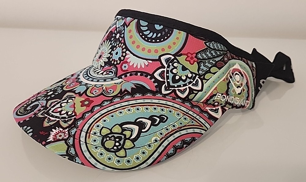 Womens Headsweats Gear BondiBand Visor Patterned Running Adjustable