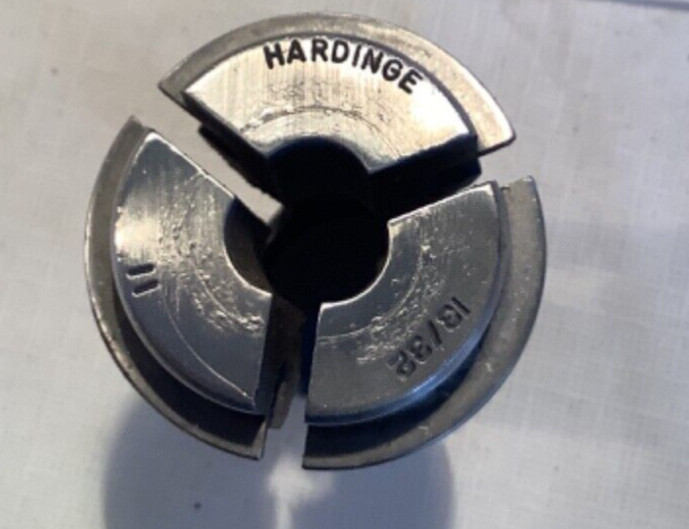 5 Hardinge 5c collets and adapter, used