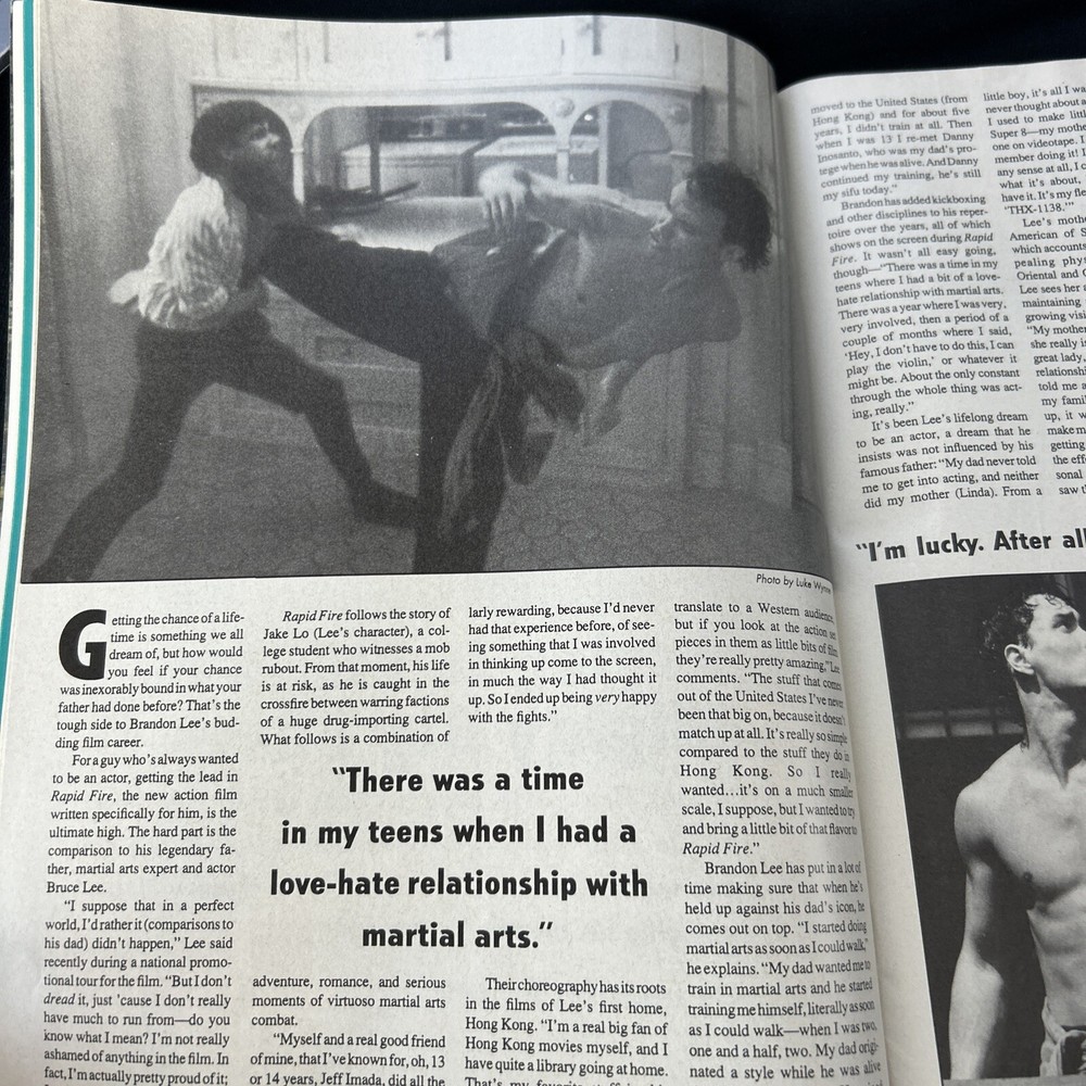 Inside Kung-Fu Magazine November, 1992
