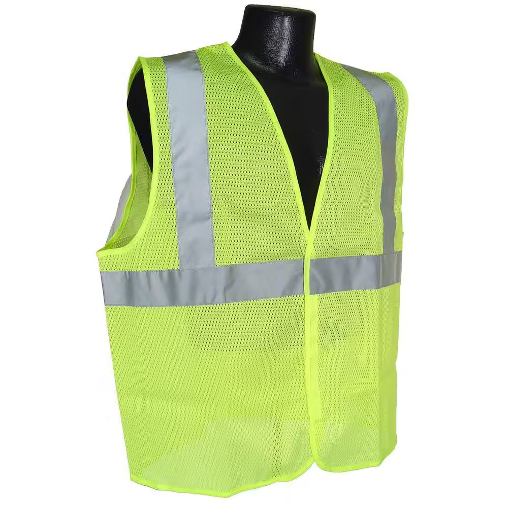 Class 2 Extra Large Green Mesh Safety Vest