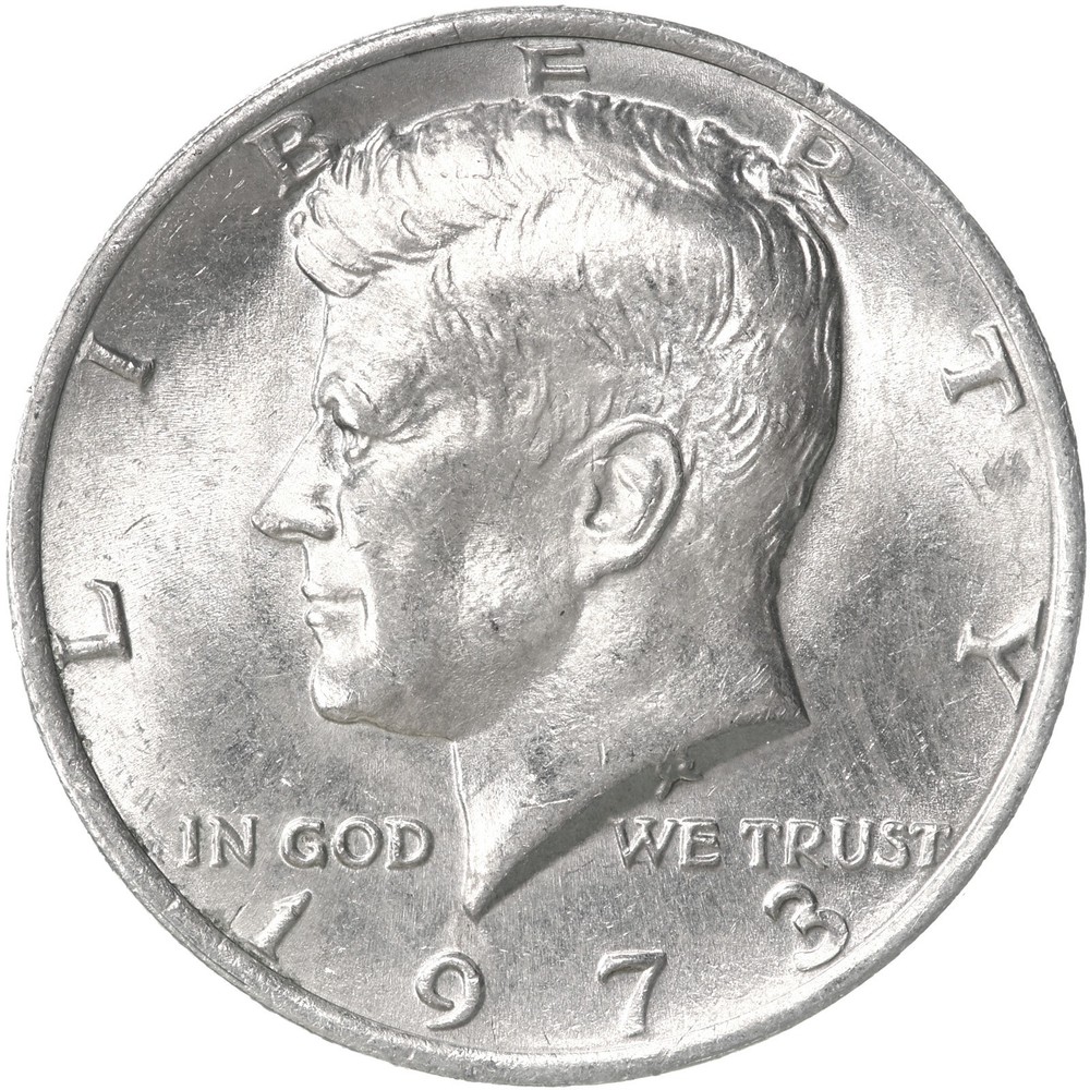 1973 (P) Kennedy Half Dollar About Uncirculated CN-Clad