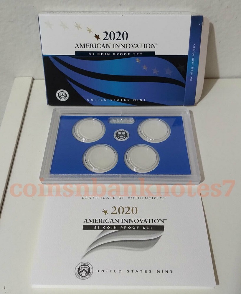 2020-S Innovation Dollar Proof Set-Empty PackageOGP