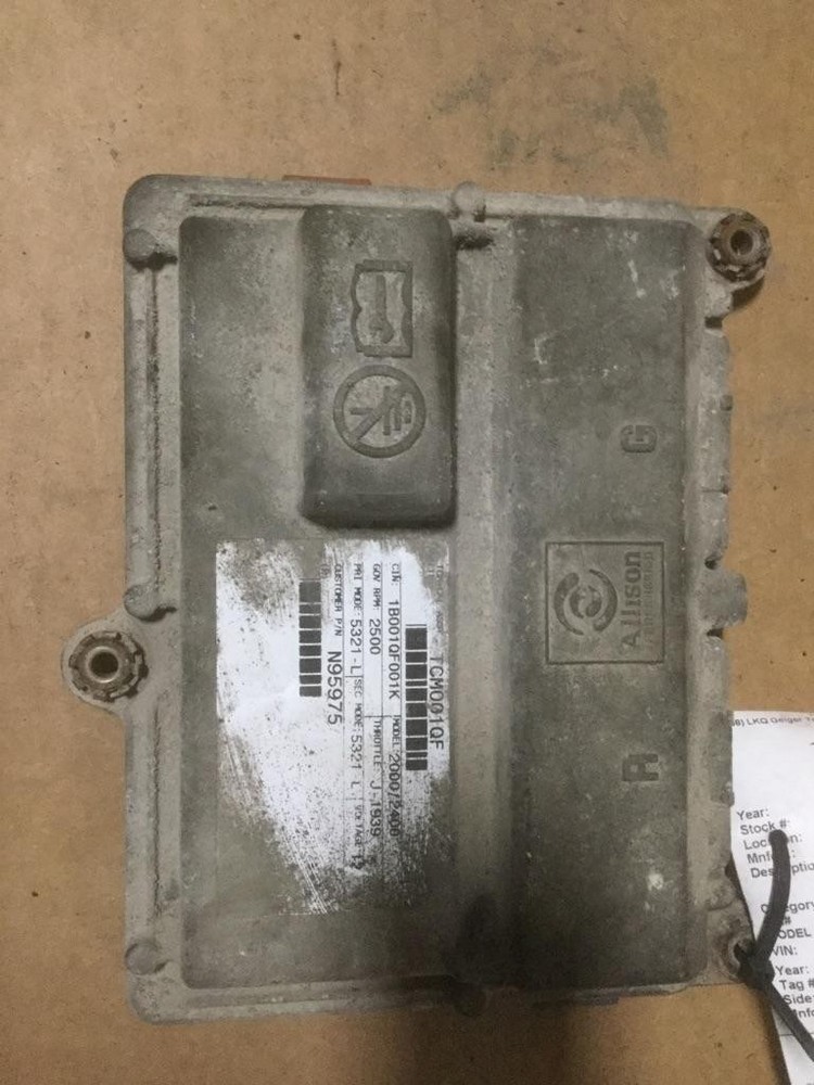 Replaces 2004 ALLISON 2000 TRANSMISSION CONTROL MODULE (TCM) , IL