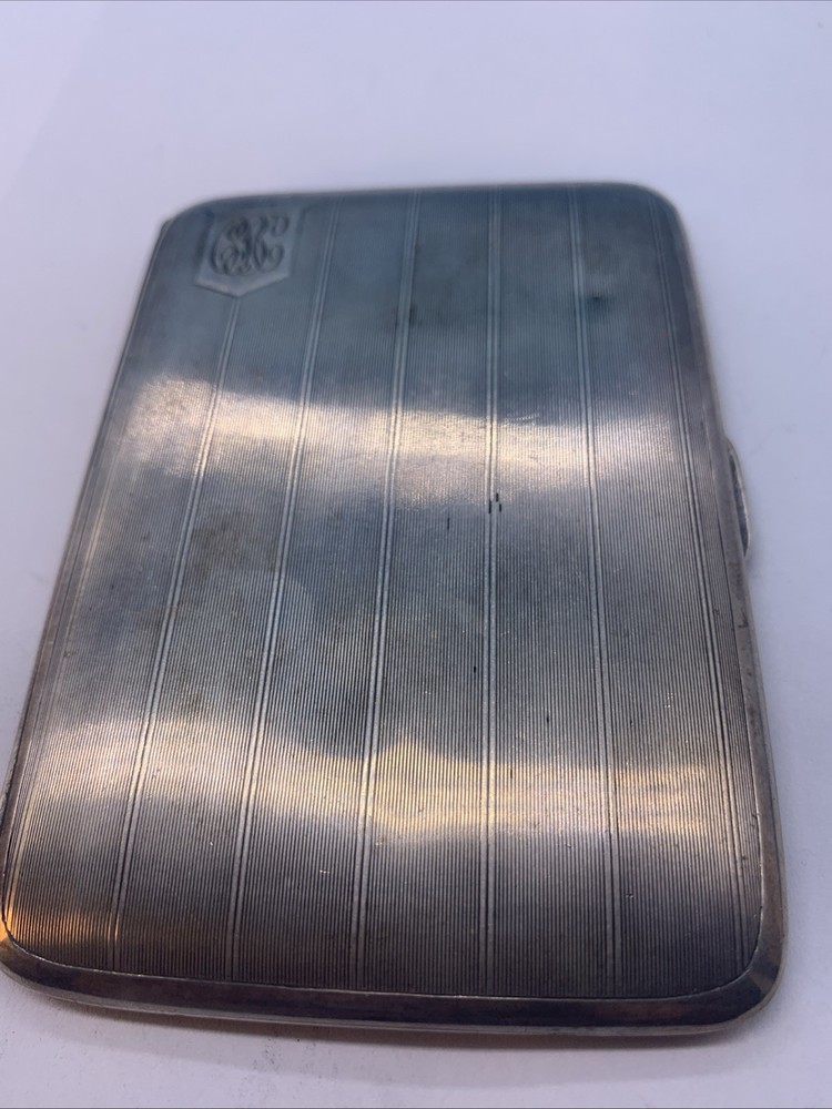 Vintage Sterling Silver Cigarette Case