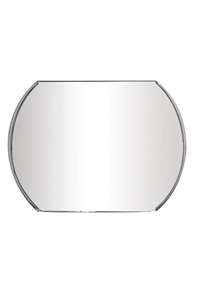 33060 Rectangular Stick-on Convex Spot Mirror for 4" x 5-1/2" Semi-Rectangular