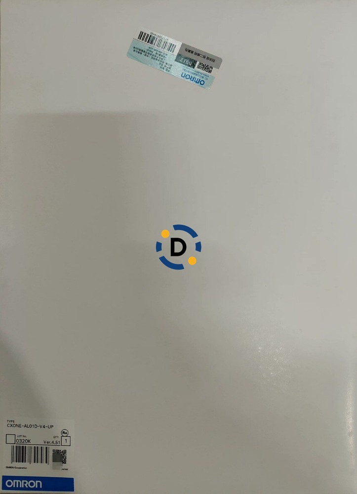 New OMRON CXONE-AL01D-V4-UP programming software