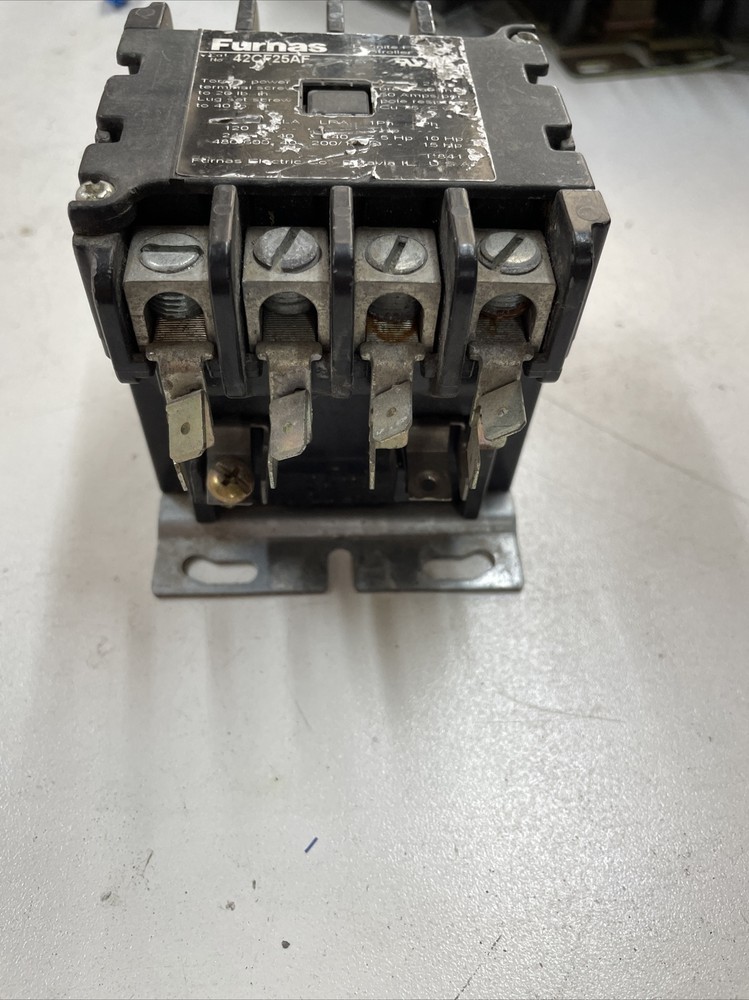 FURNAS 42CF25AF 120V Coil 4 Pole