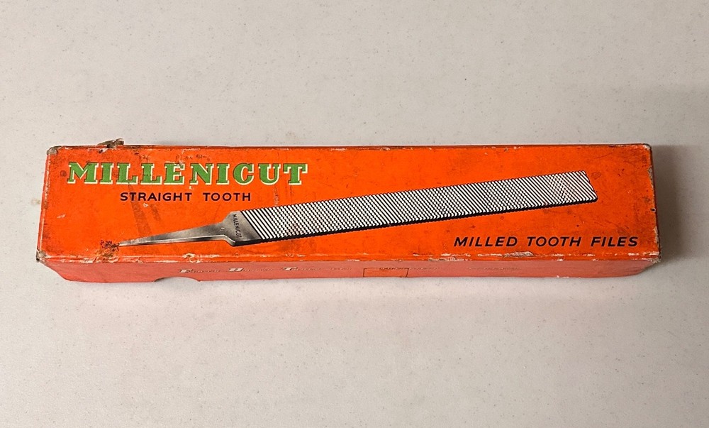 Firth Brown Tools - Millenicut files - empty box