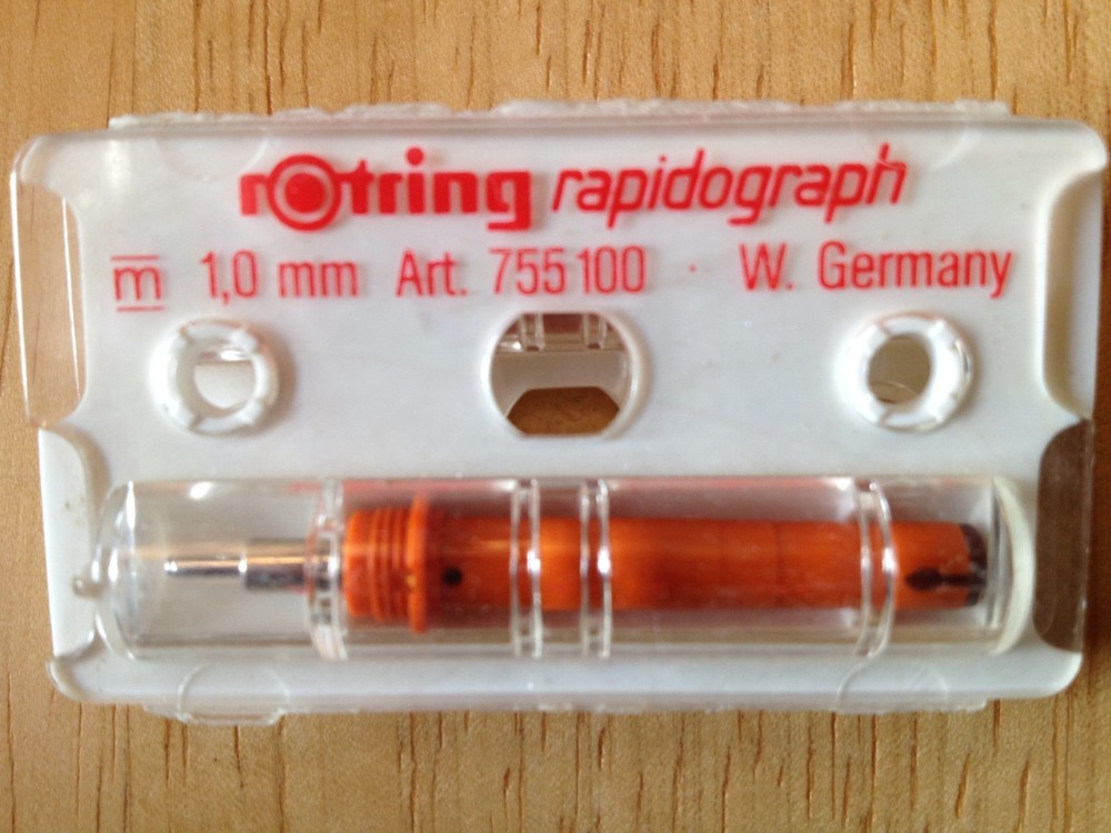 Rotring Rapidograph Technical Pen Replacement Points NEW
