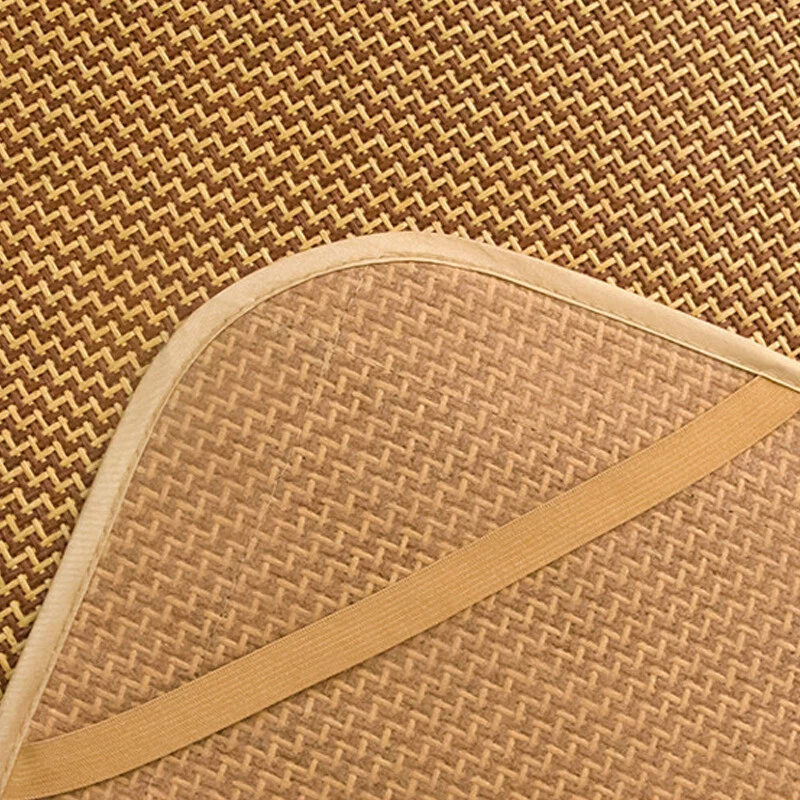 Summer Sleeping Mat For Bed Rattan Foldable Nature Bamboo Cool Bed Mat Pad
