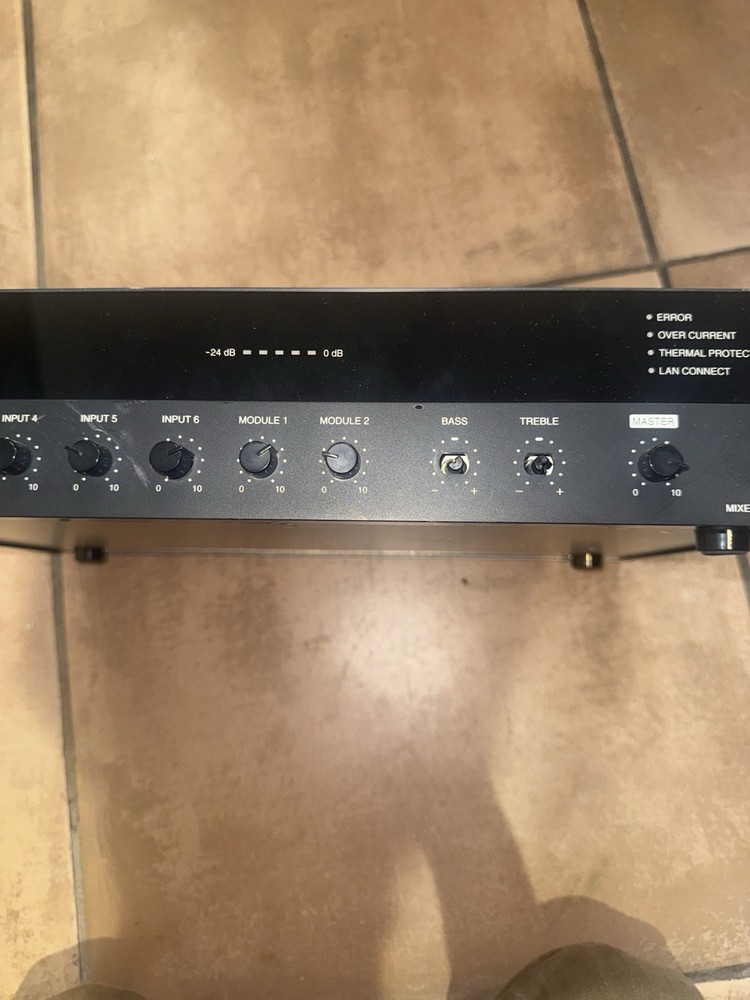 TOA Electronics A-824D 8-Input Digital Mixer/Amplifier, 240W