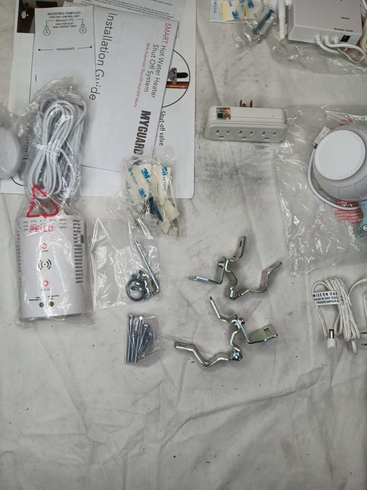 MyGuard Smart Hot Water Heater Shut Off System MGWHTRS EF CAW 01