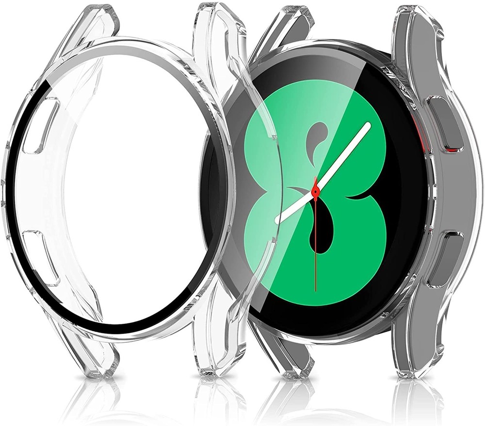 Shockproof & Scratch Resistant Hard PC Glass Case for Galaxy Watch 4 (44mm/40mm)