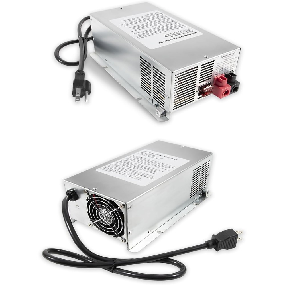 Converter 55 Amp Deck Power Converter Charger For RV Trailer Camper WF-9855 12V