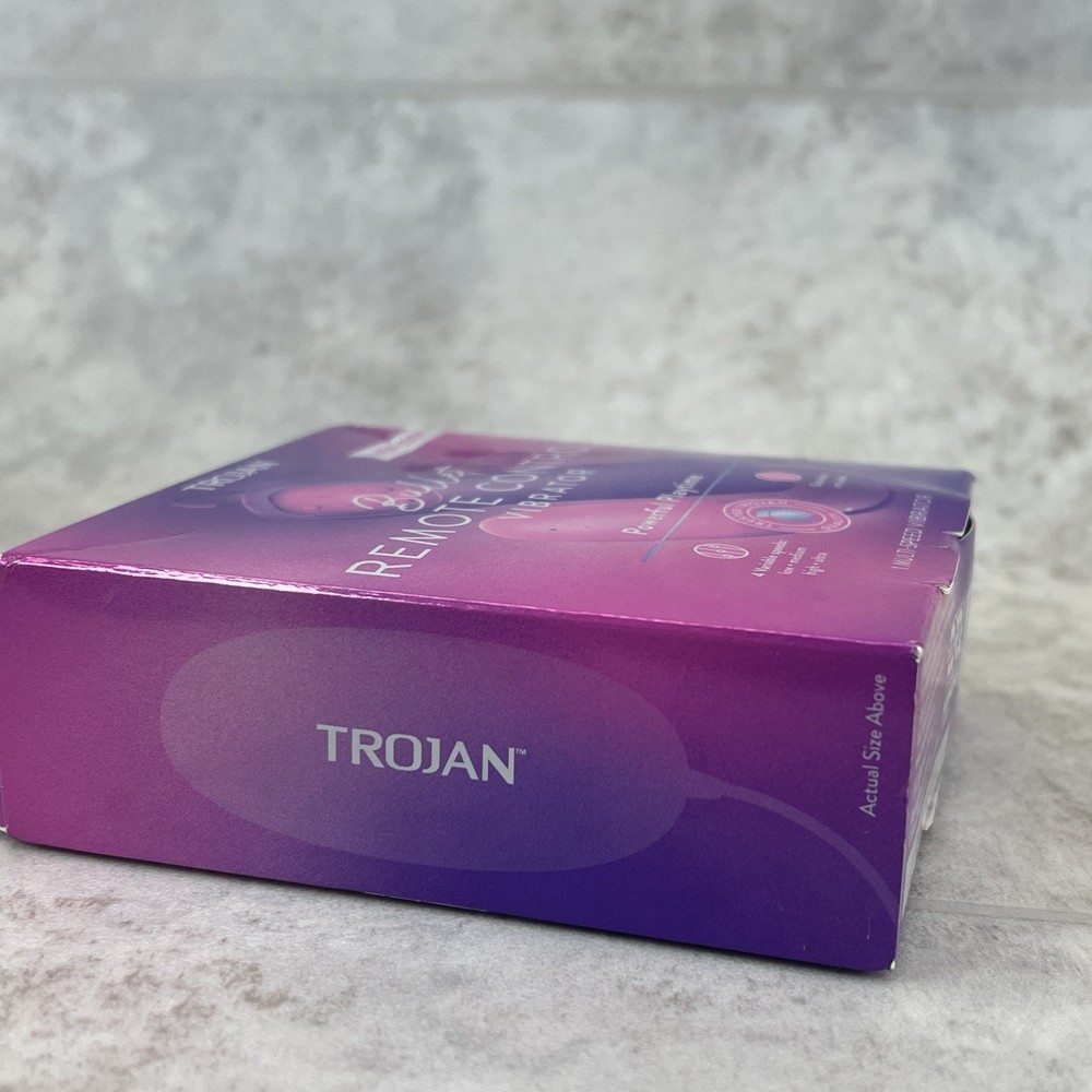 Trojan Bullet Remote Control Vibrator for Powerful Playtime 4 Variable Speeds