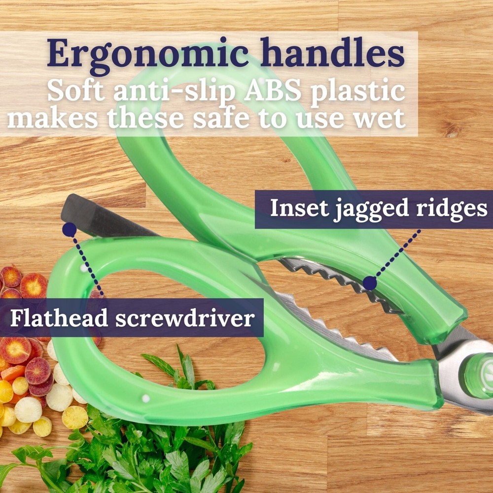 Culinary Queen 6-in-1 Kitchen Shears