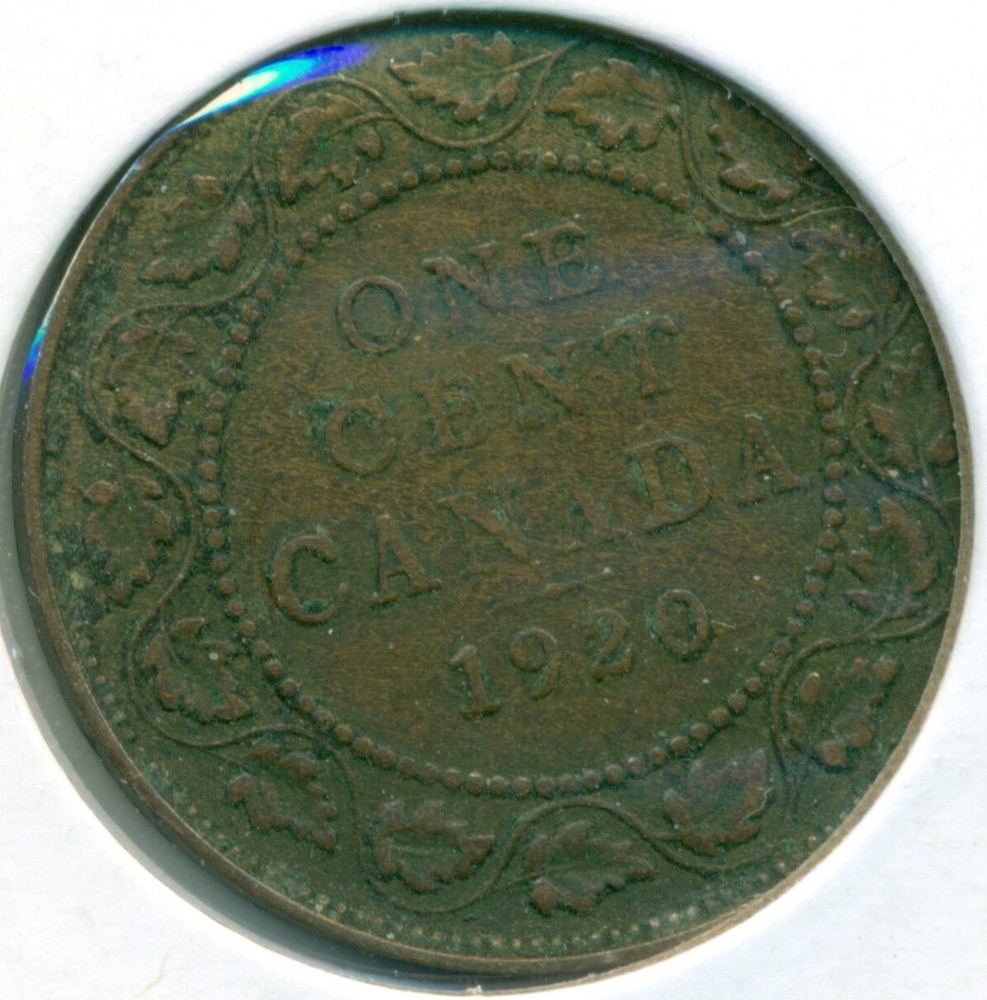 1920 CANADA LARGE CENT, EXTRA FINE, GREAT PRICE!