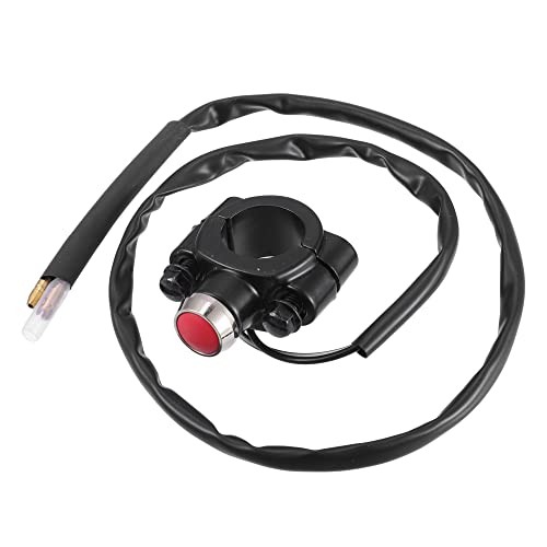 1Pcs 7/8" Motorcycle Handlebar Control Horn Start Switch Button with