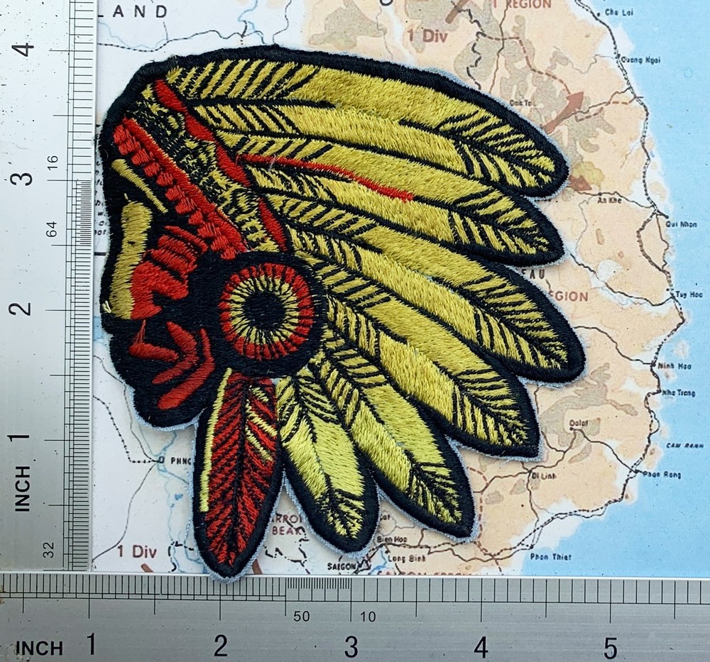 Patch , Fighter Squadron Indian Patch , t12-113