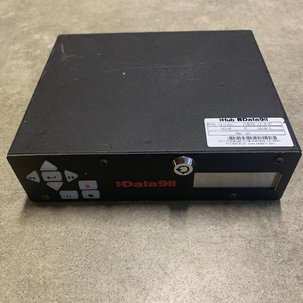 Hub-Data911 D9-12-2001 MDVR Mobile Dashcam Video Recorder