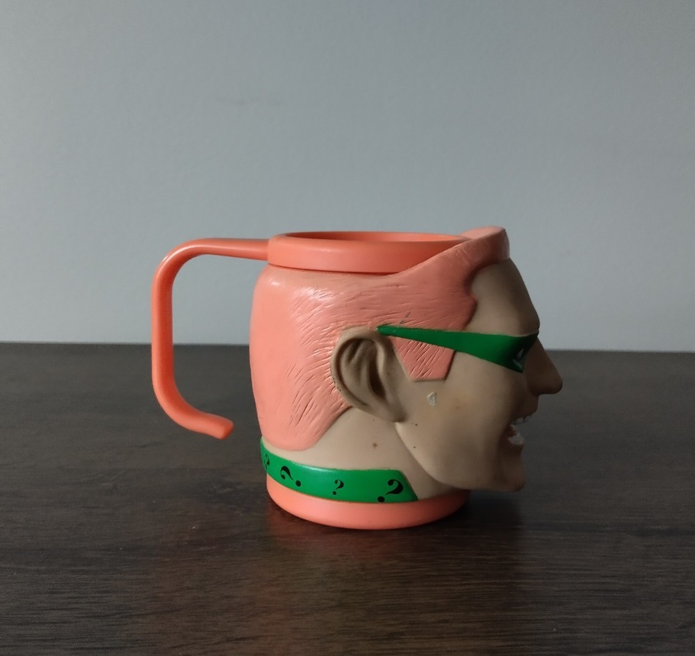 1995 DC Comics The Riddler 3D Mug by Applause – Batman Forever
