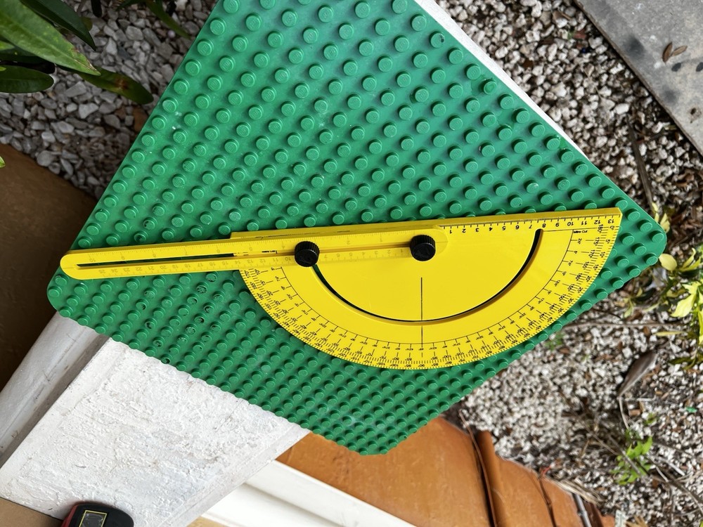 ANGLE FINDER PROTRACTOR GAUGE PROTRACTER FINDING DEGREE GAGE T-SQUARE TOOL