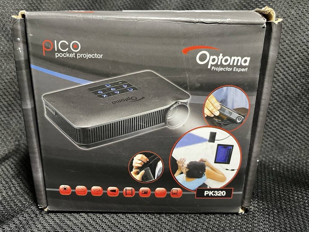 Optoma PK320 Pico Pocket Projector Open Box