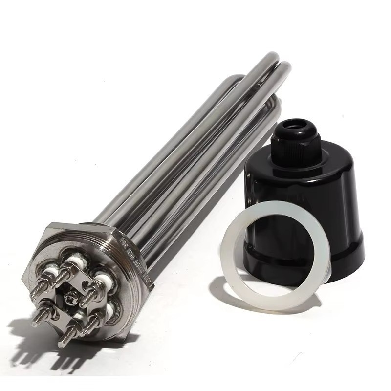 DN32 1-1/4" BSP Thread Immersion Heater Element 3KW-12KW 220V/380V Heating Pipe